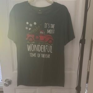 Green Holiday L Graphic T-Shirt